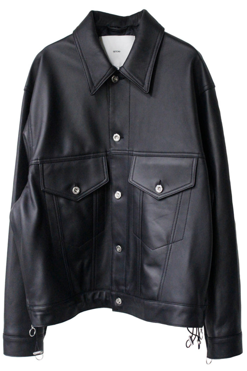 DENIM JACKET LEATHER｜SETCHU（セッチュウ）通販オンラインストア