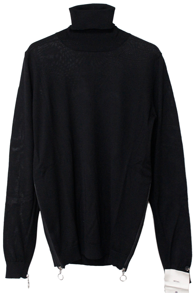 TURTLE NECK KNIT MERINO【25AW】