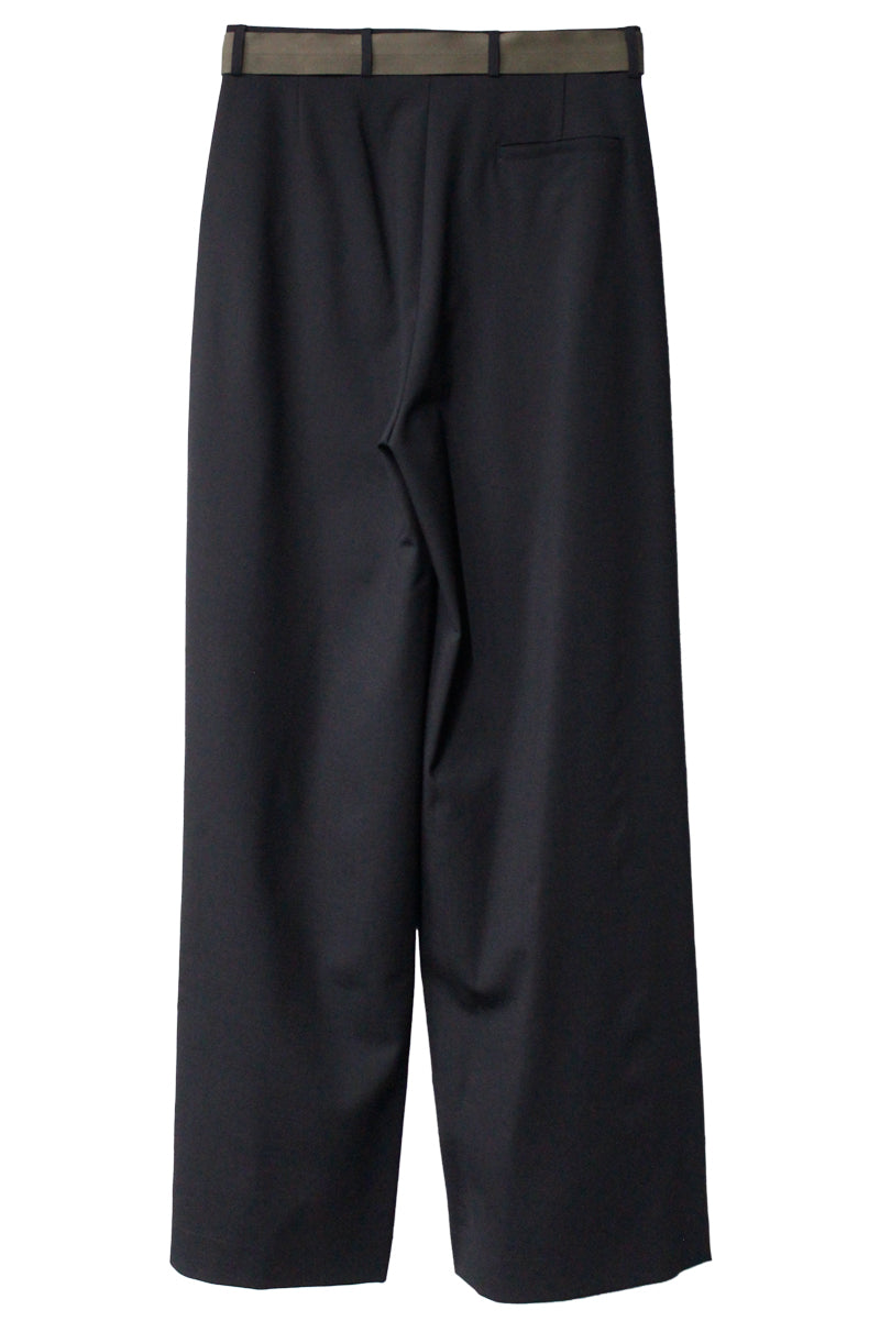 ベルト付ワイドパンツ【25AW】