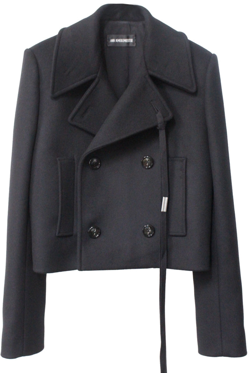 ショート丈Pコート【25AW】