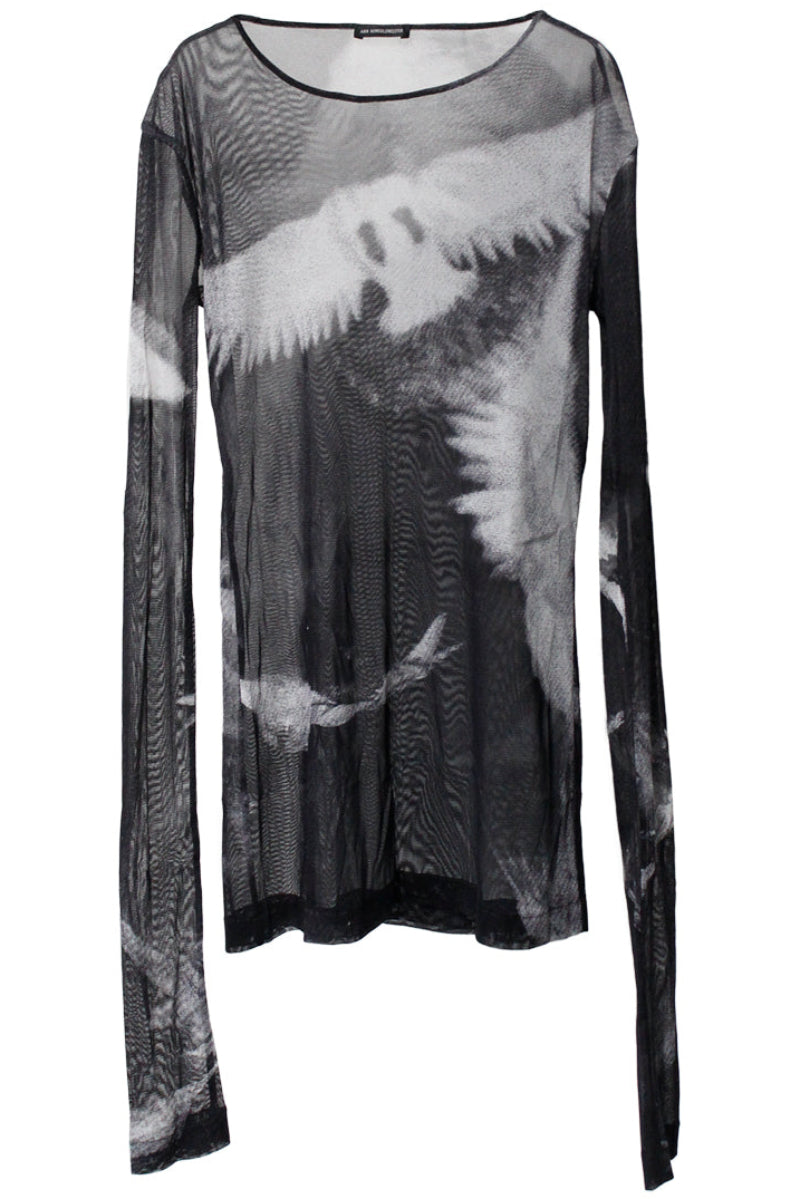 シアーカットソー｜ANN DEMEULEMEESTER（アンドゥムルメステール