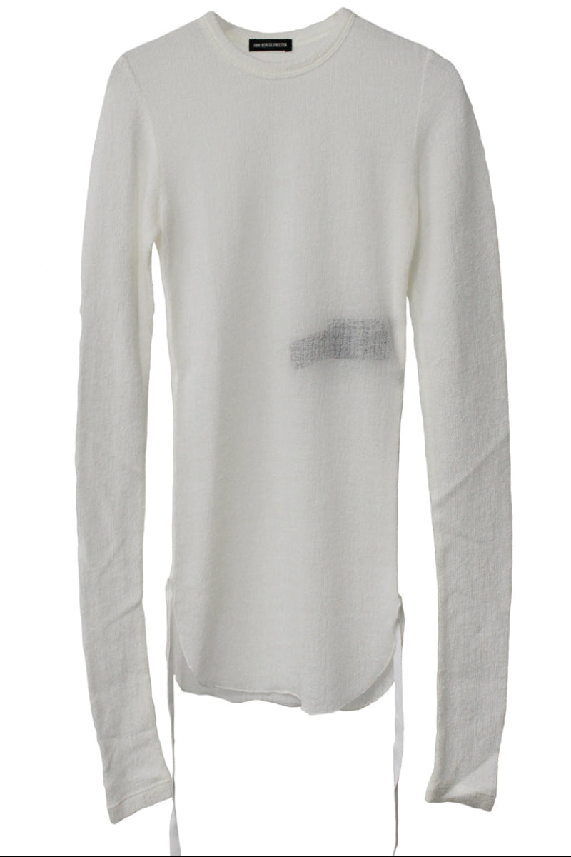 ANN DEMEULEMEESTER レイヤードカシュクールカットソー ANN DEMEULEMEESTER レイヤードカシュクールカットソー Woman T-shirts