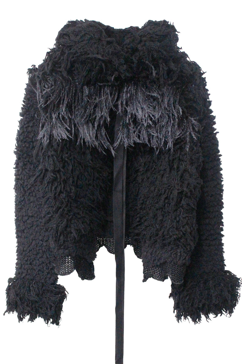 ボアジャケット｜ANN DEMEULEMEESTER（アンドゥムルメステール