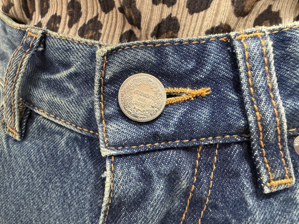 WASHED BAGGY JEANS(UNISEX)