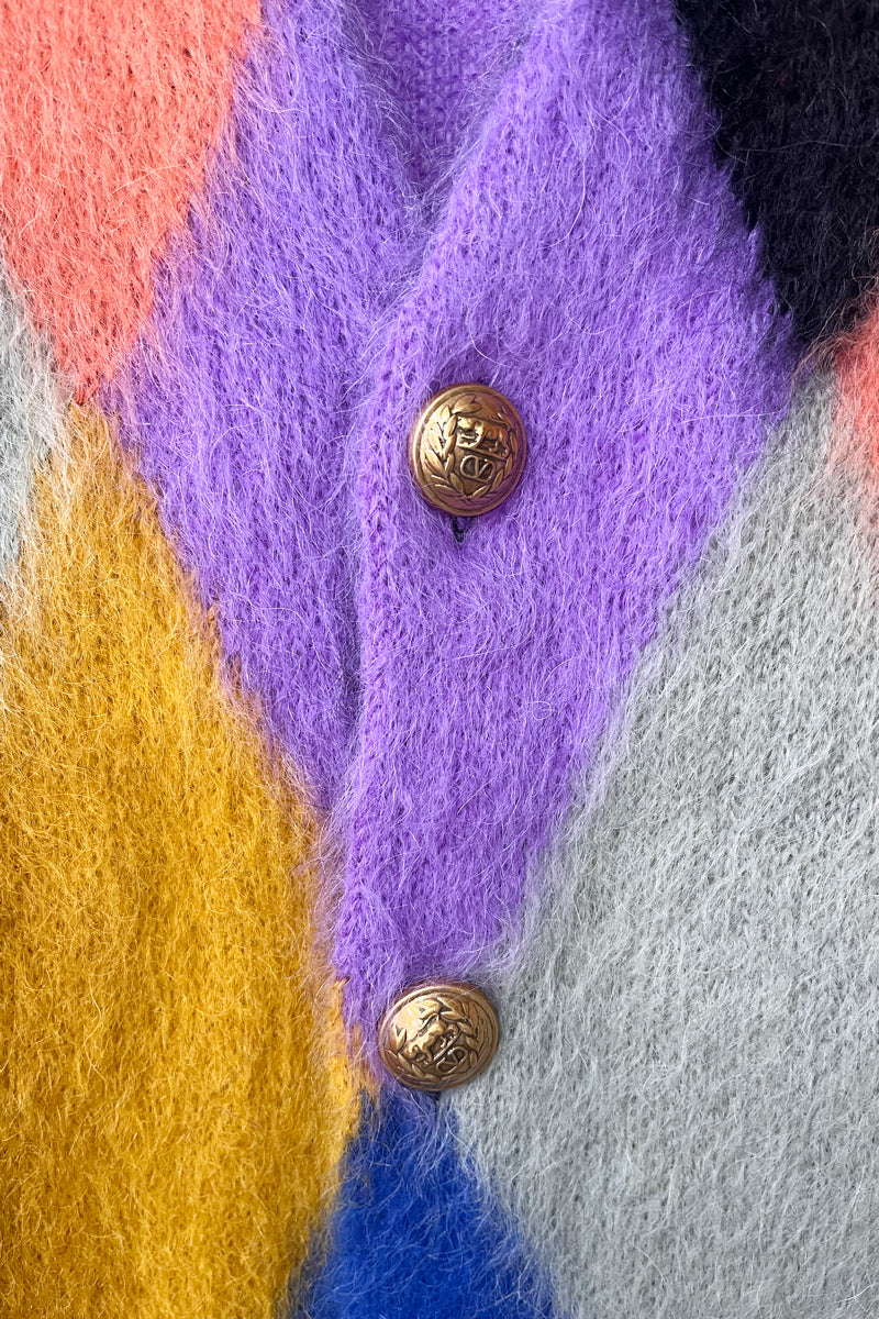 モヘアウールカーディガン(MEN)