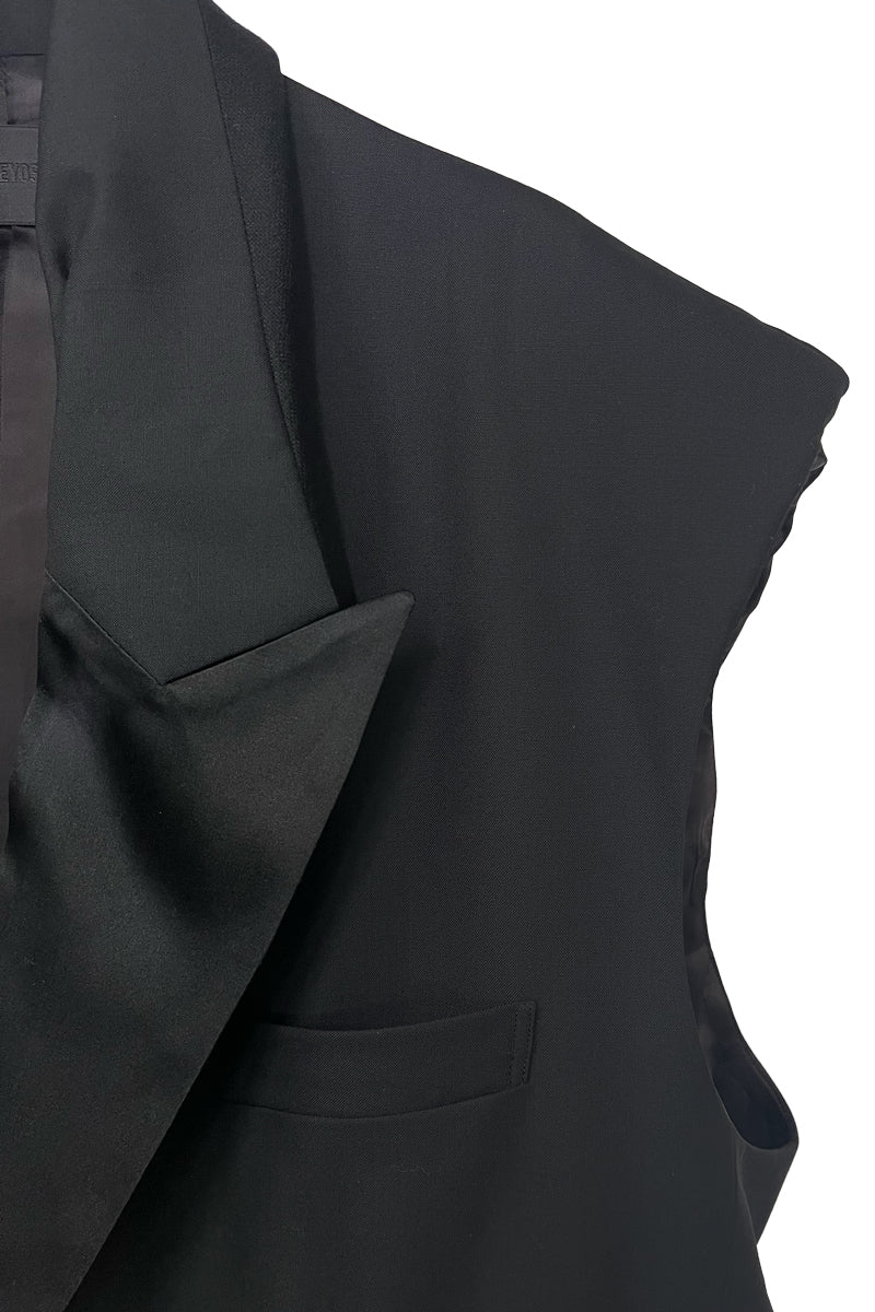 Wilted Collar Tailor Vest