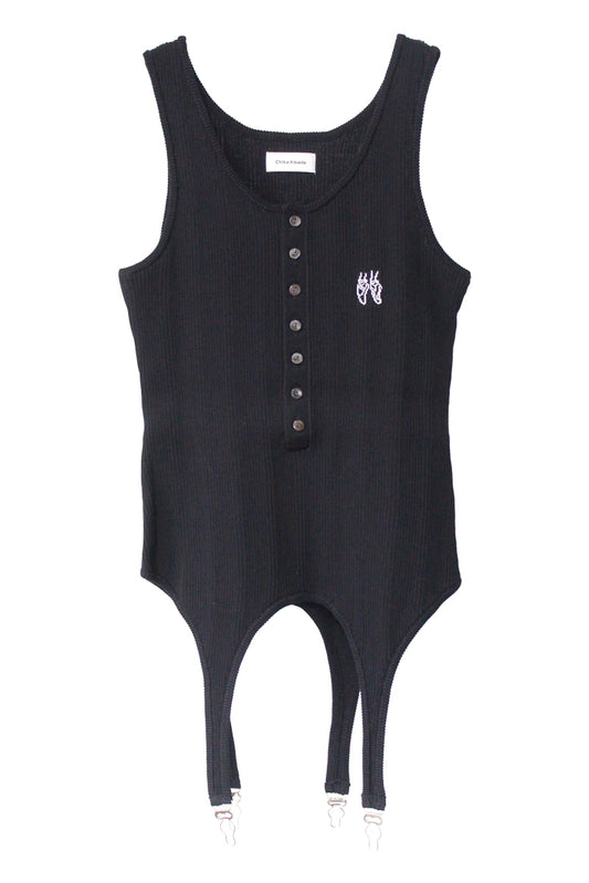 ニットタンクトップ