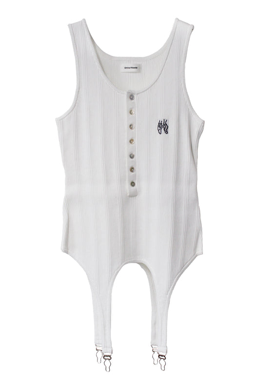 ニットタンクトップ