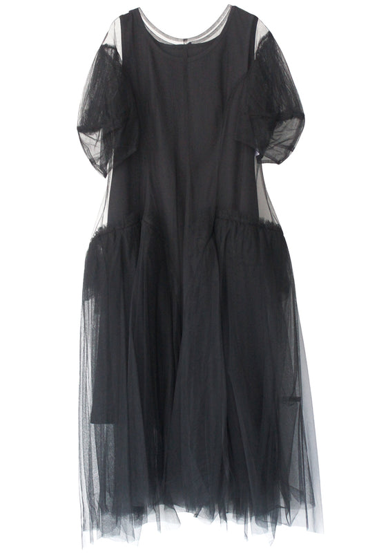 チュールワンピース