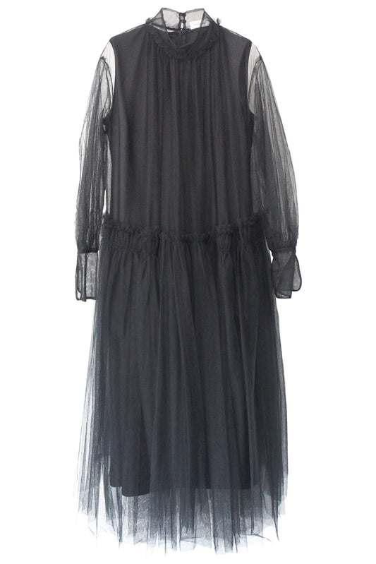 チュールワンピース