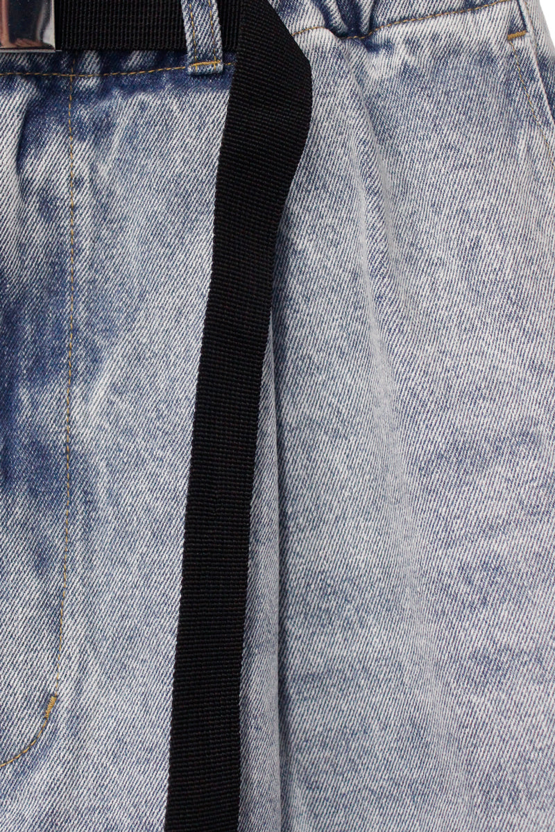 NEW NEW BELTED DENIM