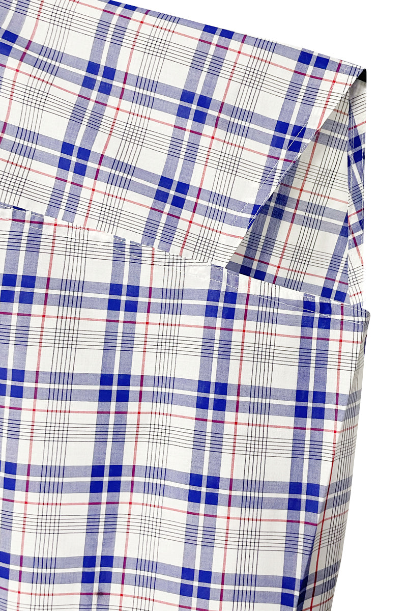 wide sleeveless crew neck shirt