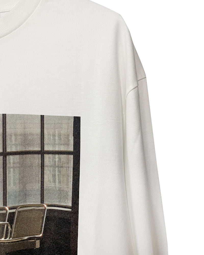 フォトプリントロングスリーブTシャツ