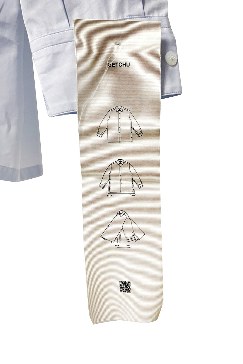 SETCHU SHIRTS 3 OPEN SIDE COTTON(UNISEX)