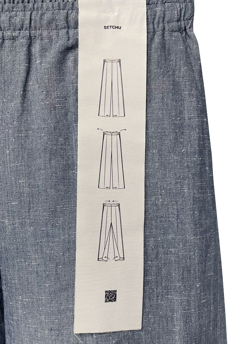 PIJAMA PANTS 2 PAPER CHAMBRAY(UNISEX)