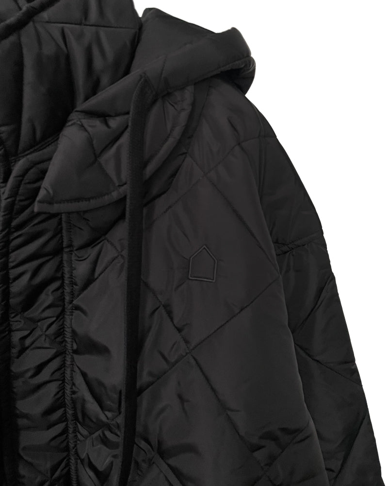 QUILTED LONG COAT