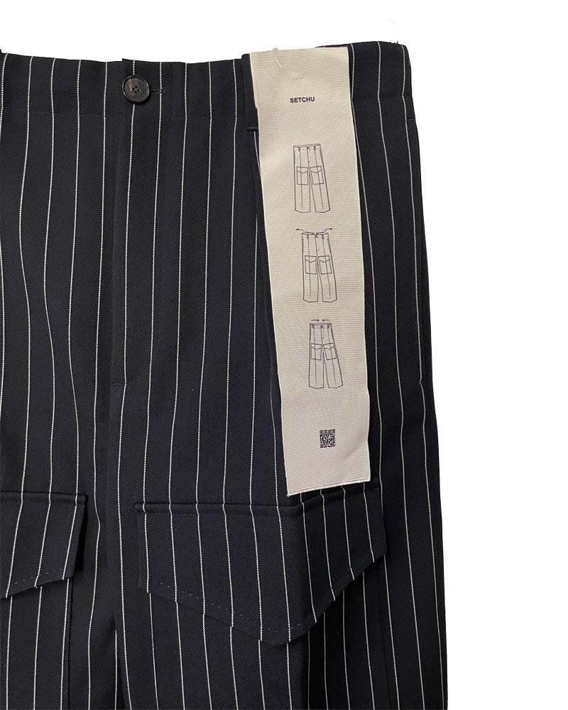 CHINO PANTS PINSTRIPE