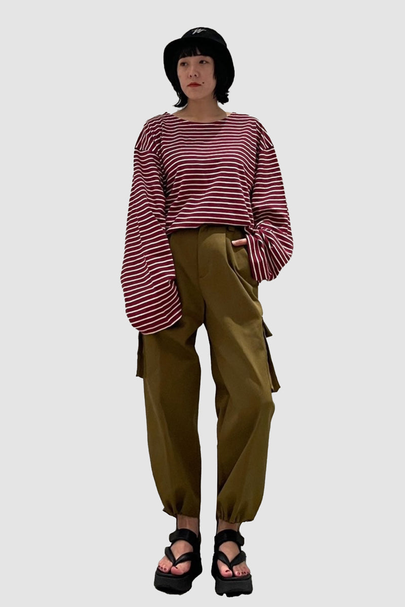 ボーダーロンTシャツ