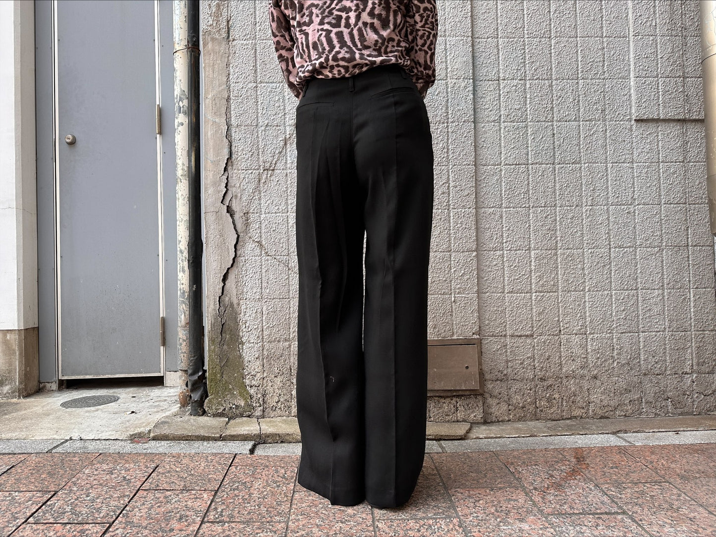 センターシームワンドパンツ【23AW】