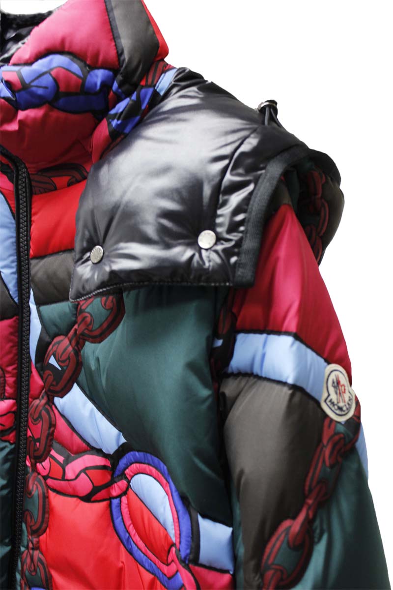 ODET GIUBBOTTOプリントダウンジャケット