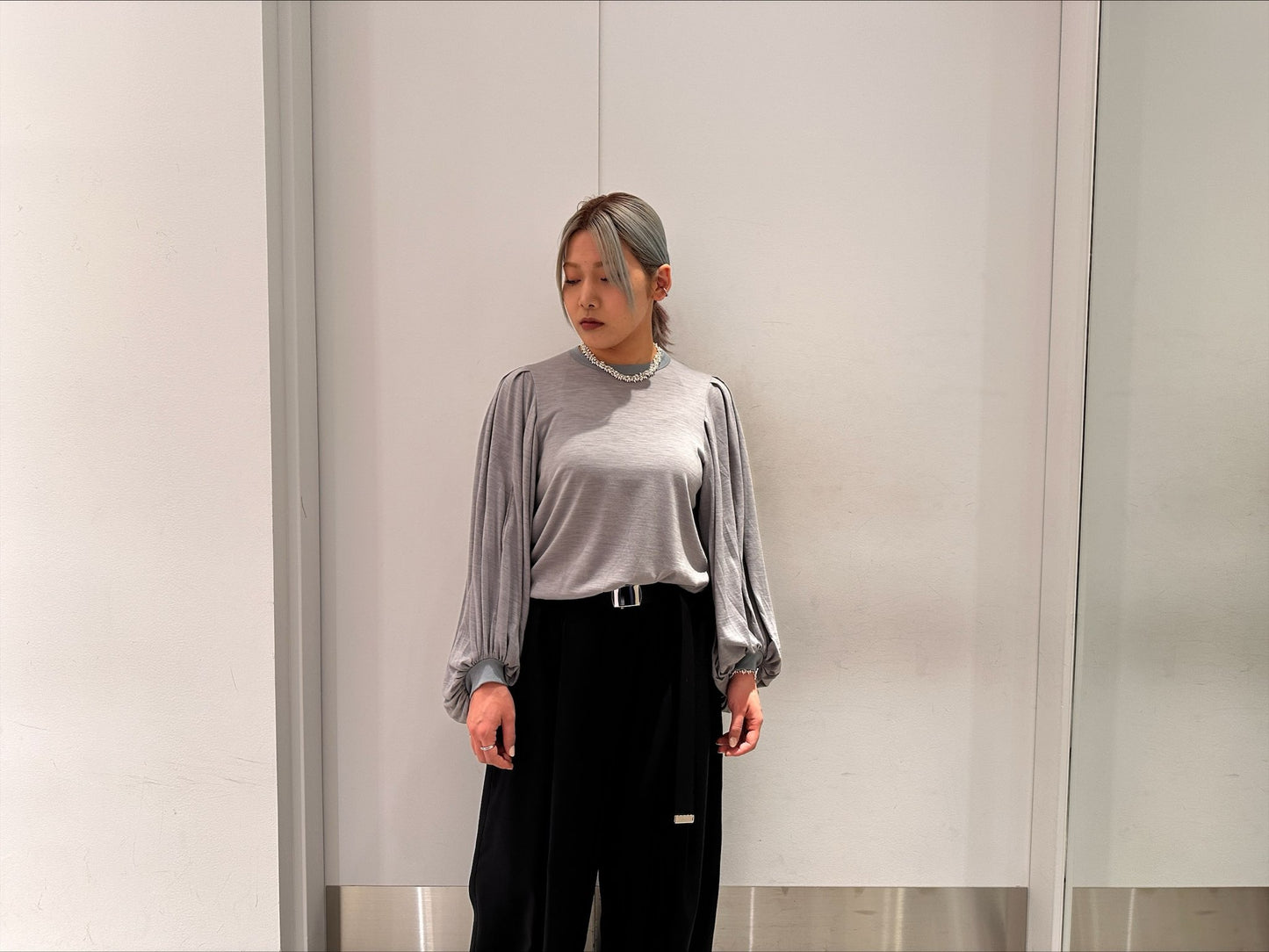 ワイドスリーブカットソー