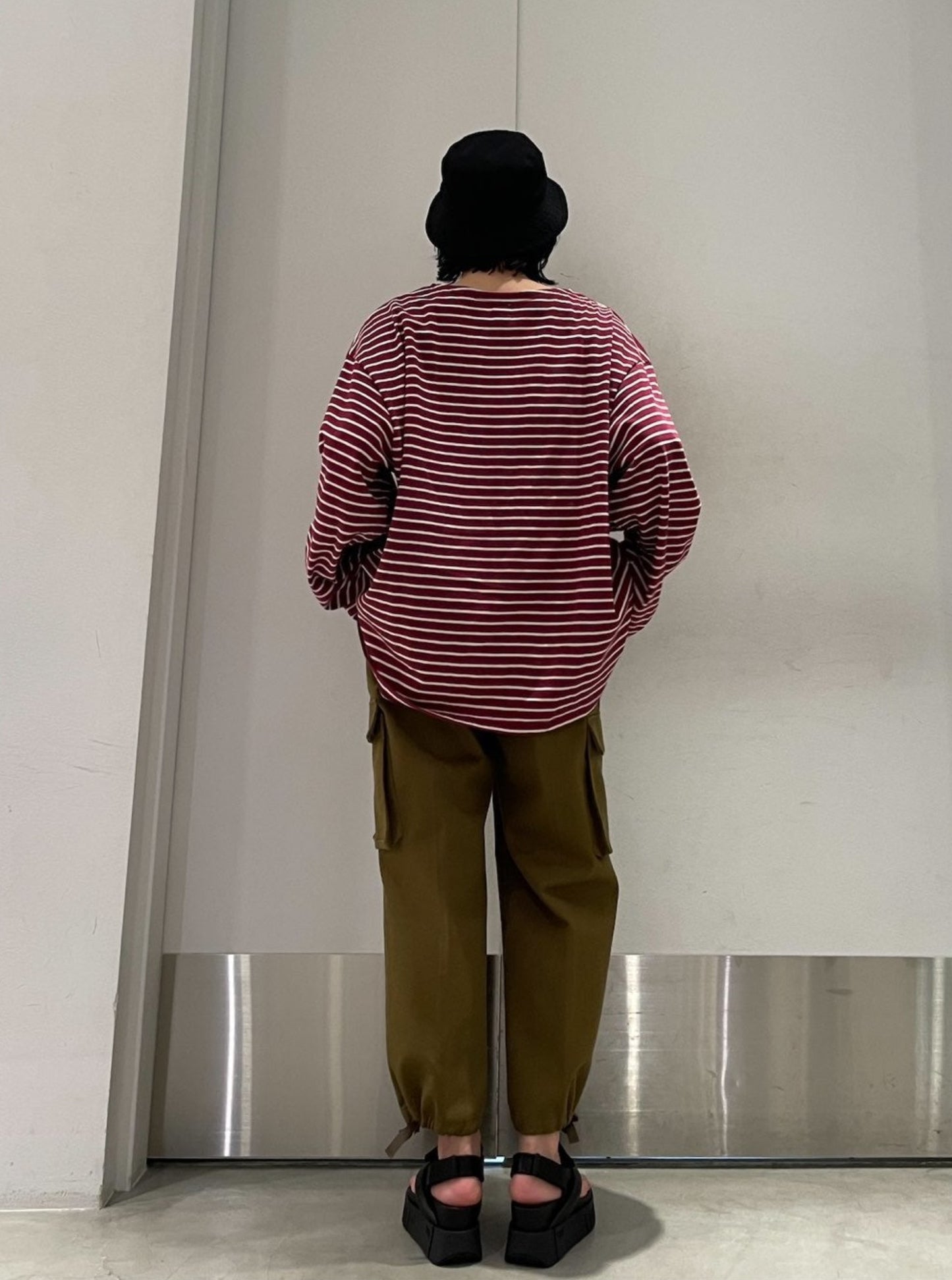 ボーダーロンTシャツ