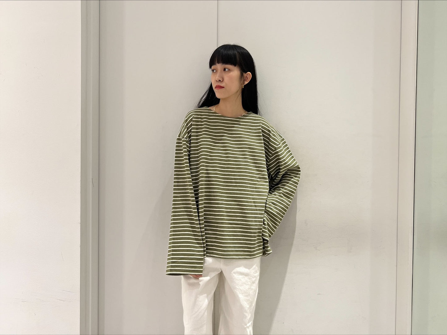 ボーダーロンTシャツ