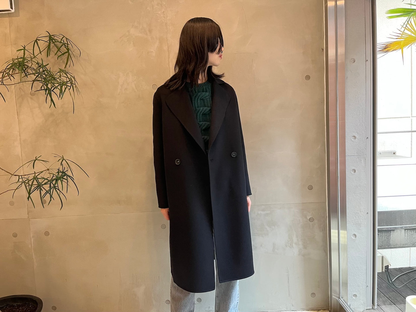 COAT STRUCTURED COATING【23AW】