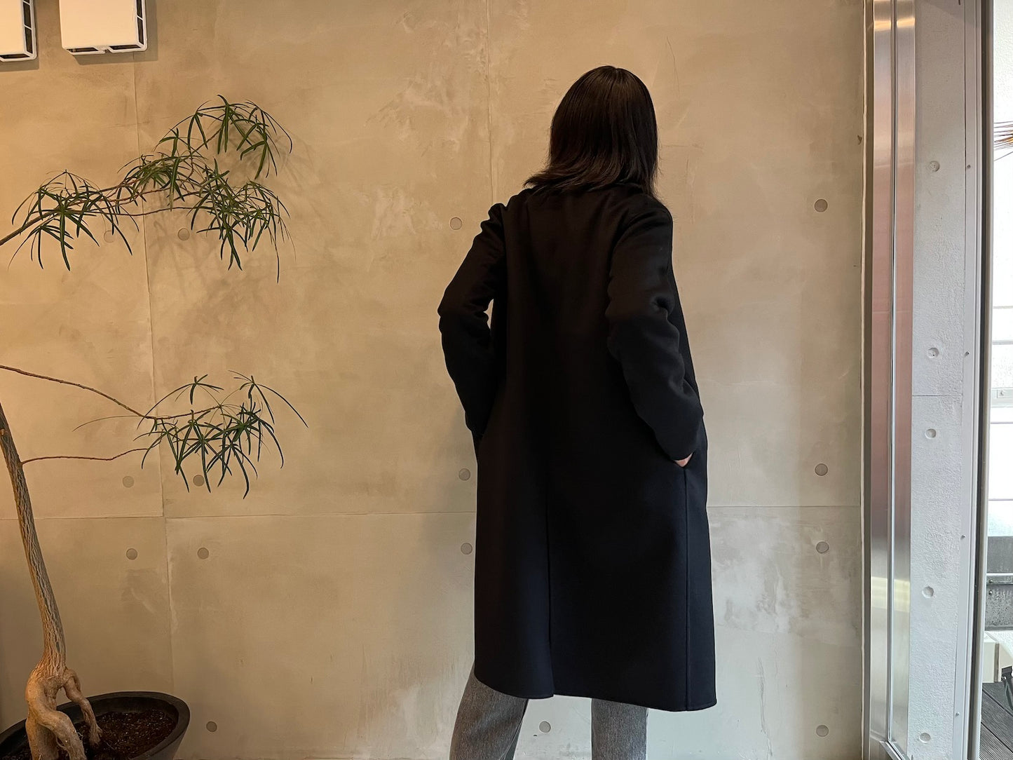COAT STRUCTURED COATING【23AW】