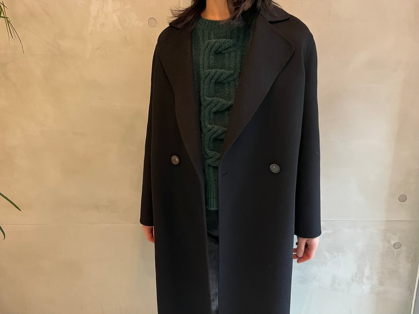 COAT STRUCTURED COATING【23AW】