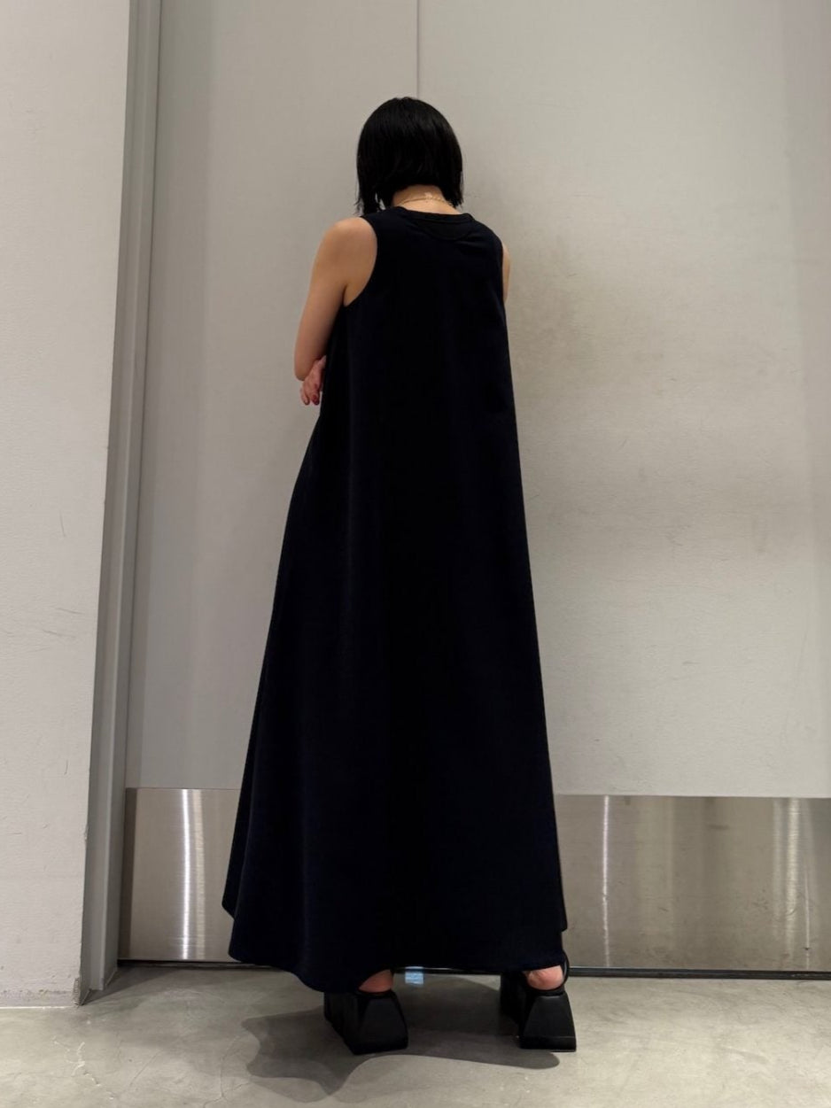 sleeveless trapeze dress【25SS】