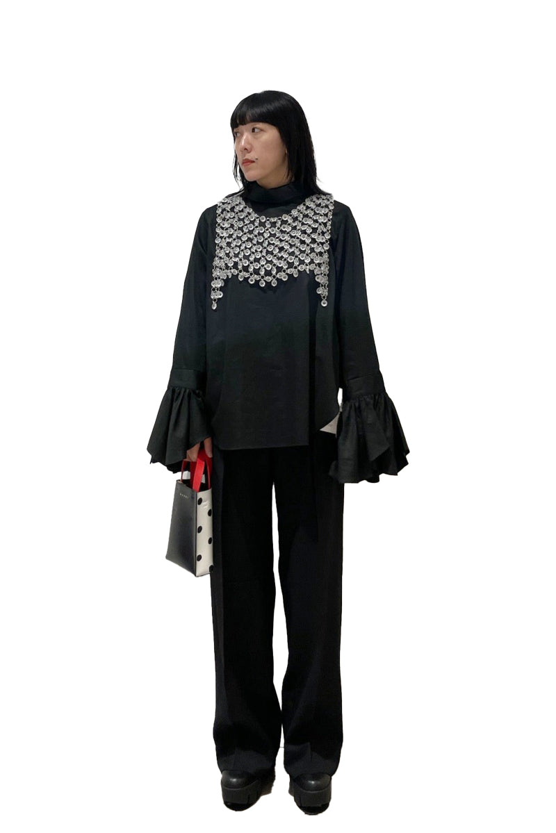 センタープレスワイドパンツ【23AW】