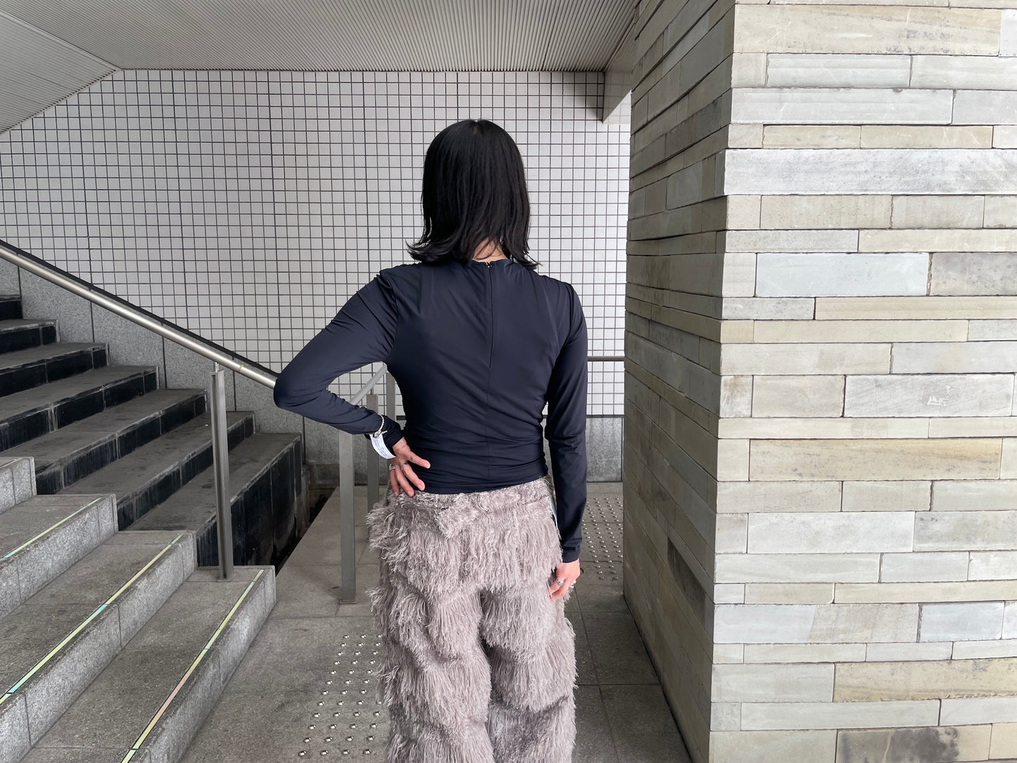 KNOTTED JERSEY TOP【23AW】