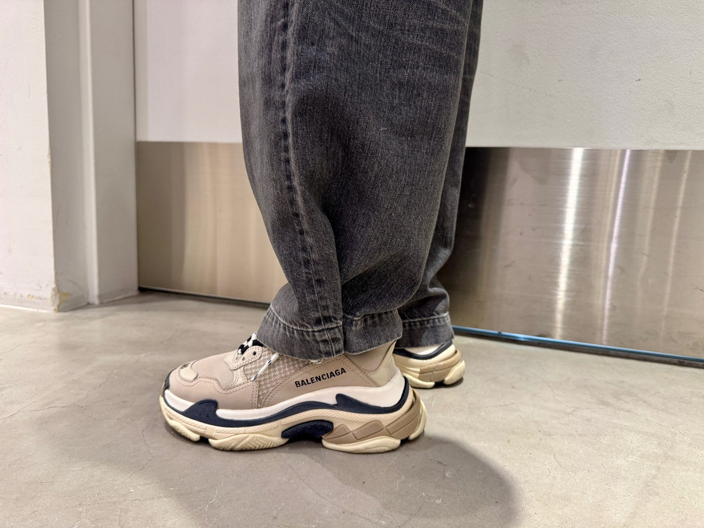 WASHED DENIM NO-BRAINER PANTS【25AW】