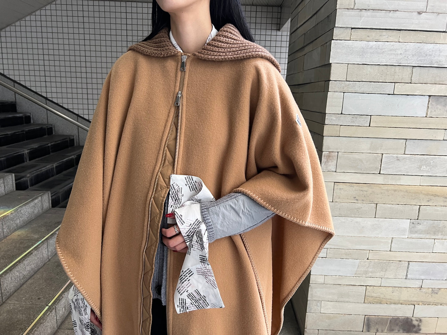 ダブルジップケープ