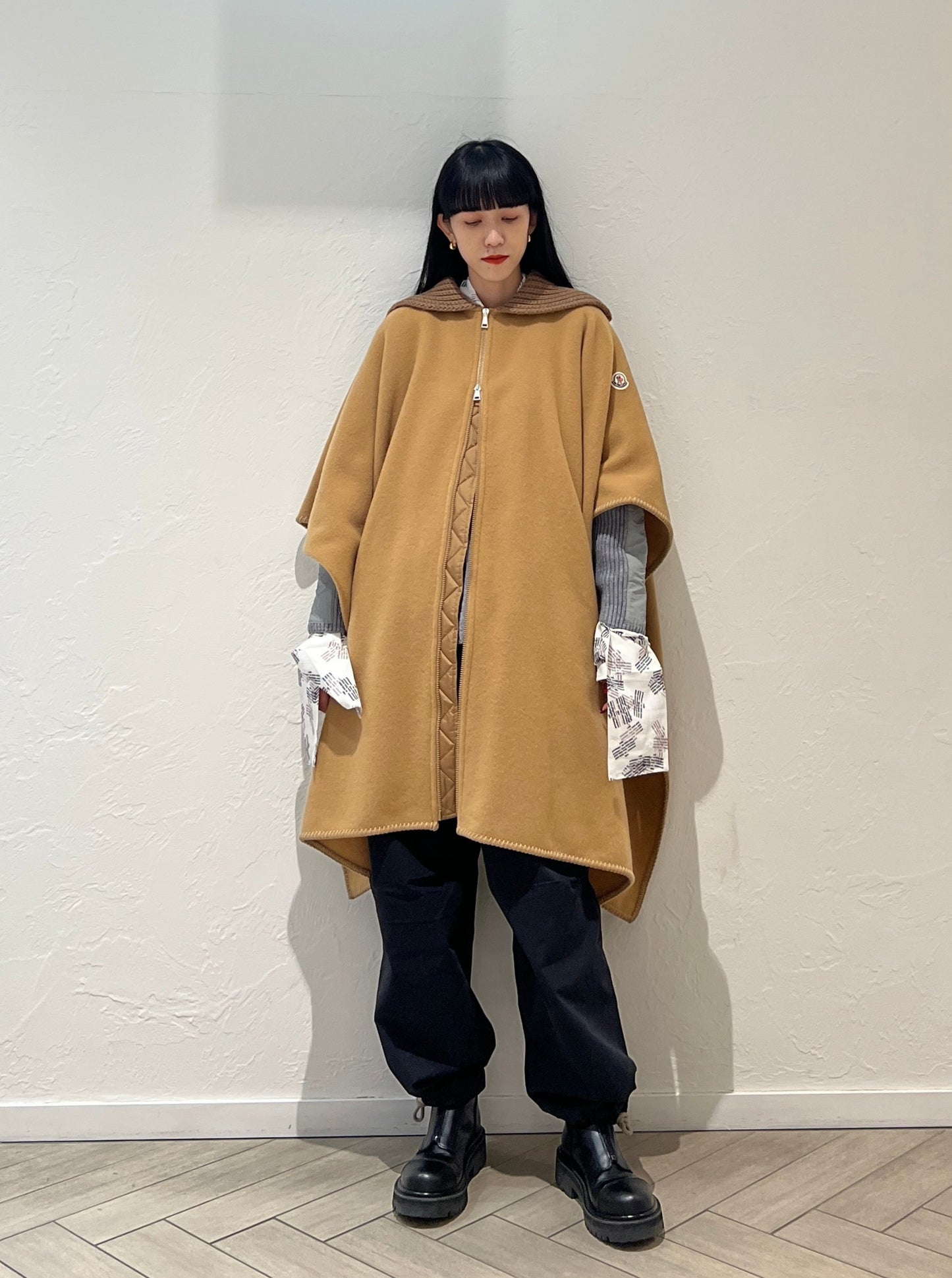 ダブルジップケープ