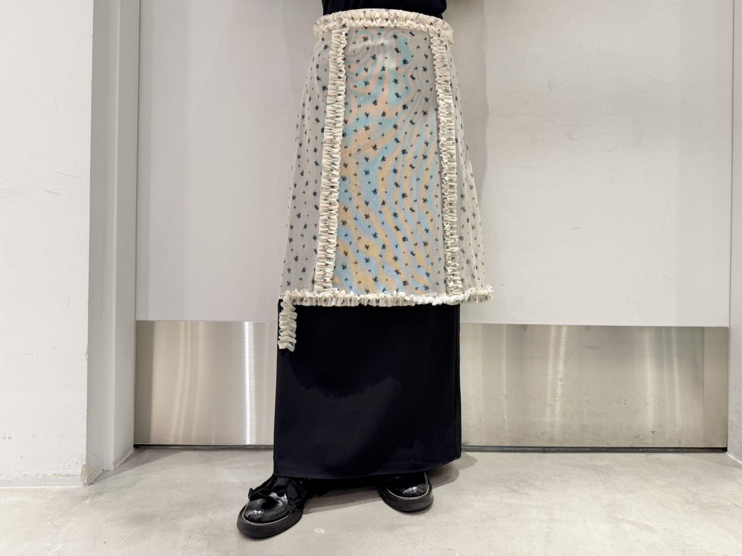 FRILLED BASIC SKIRT【25AW】