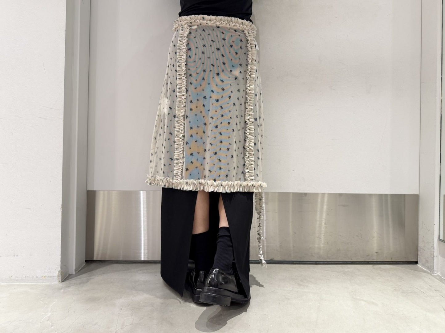 FRILLED BASIC SKIRT【25AW】
