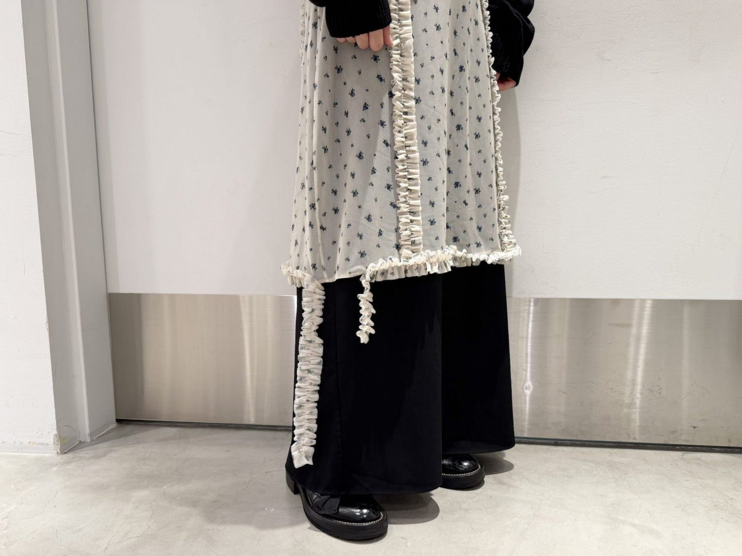 FRILLED BASIC SKIRT【25AW】