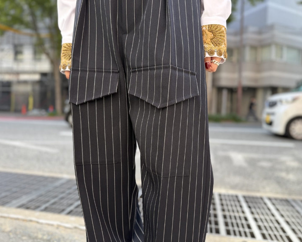 CHINO PANTS PINSTRIPE