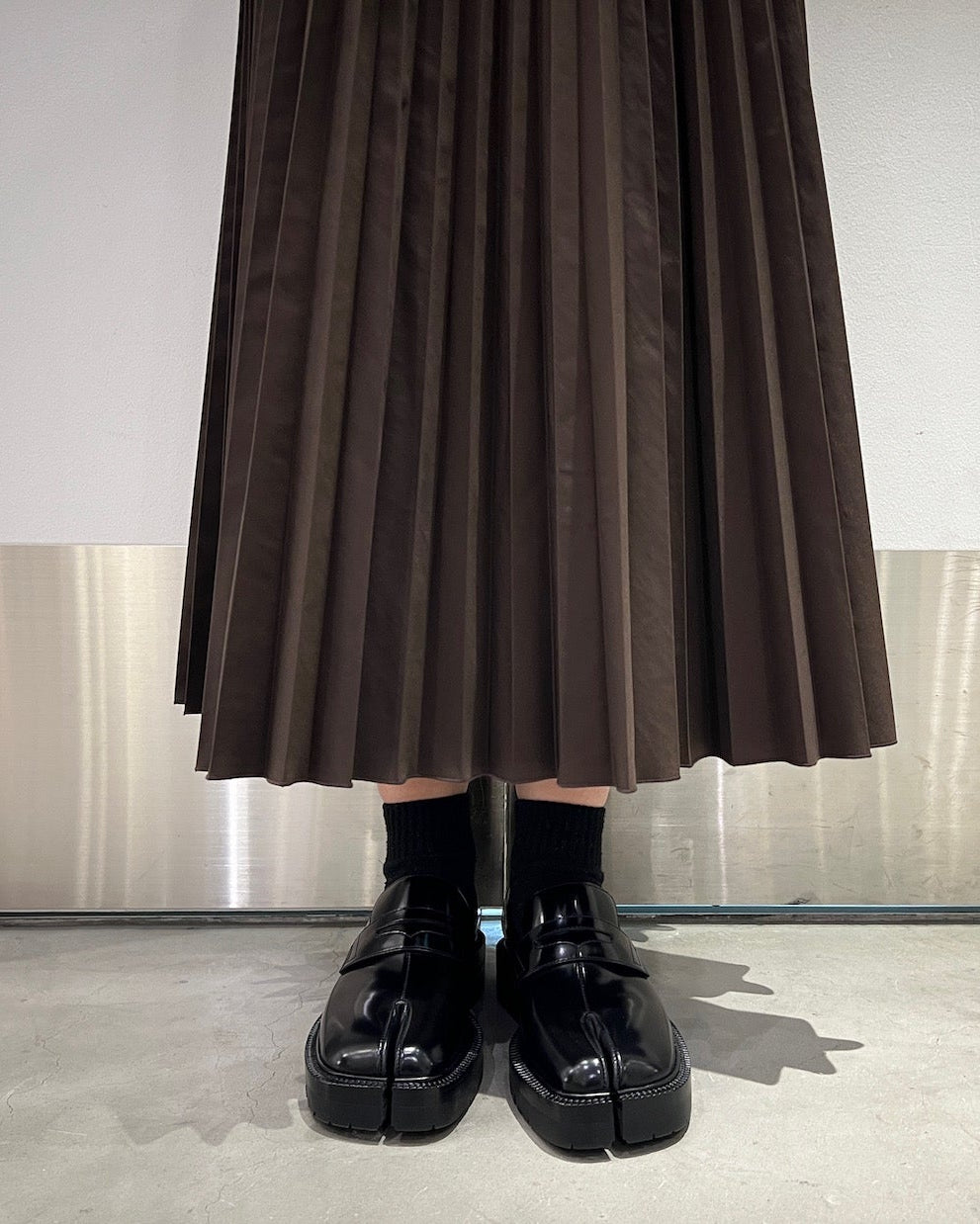 プリーツスカート
