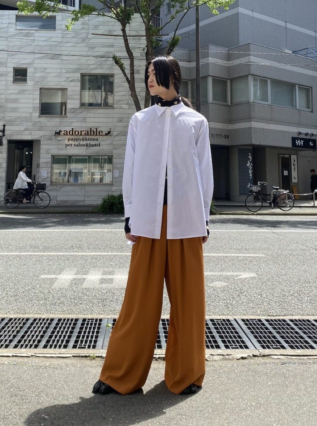 オーバーサイズシャツ