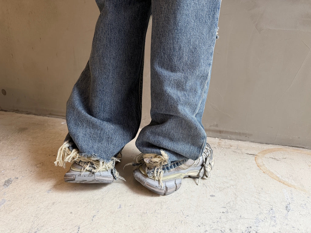 Ripped Medium Fit Pants