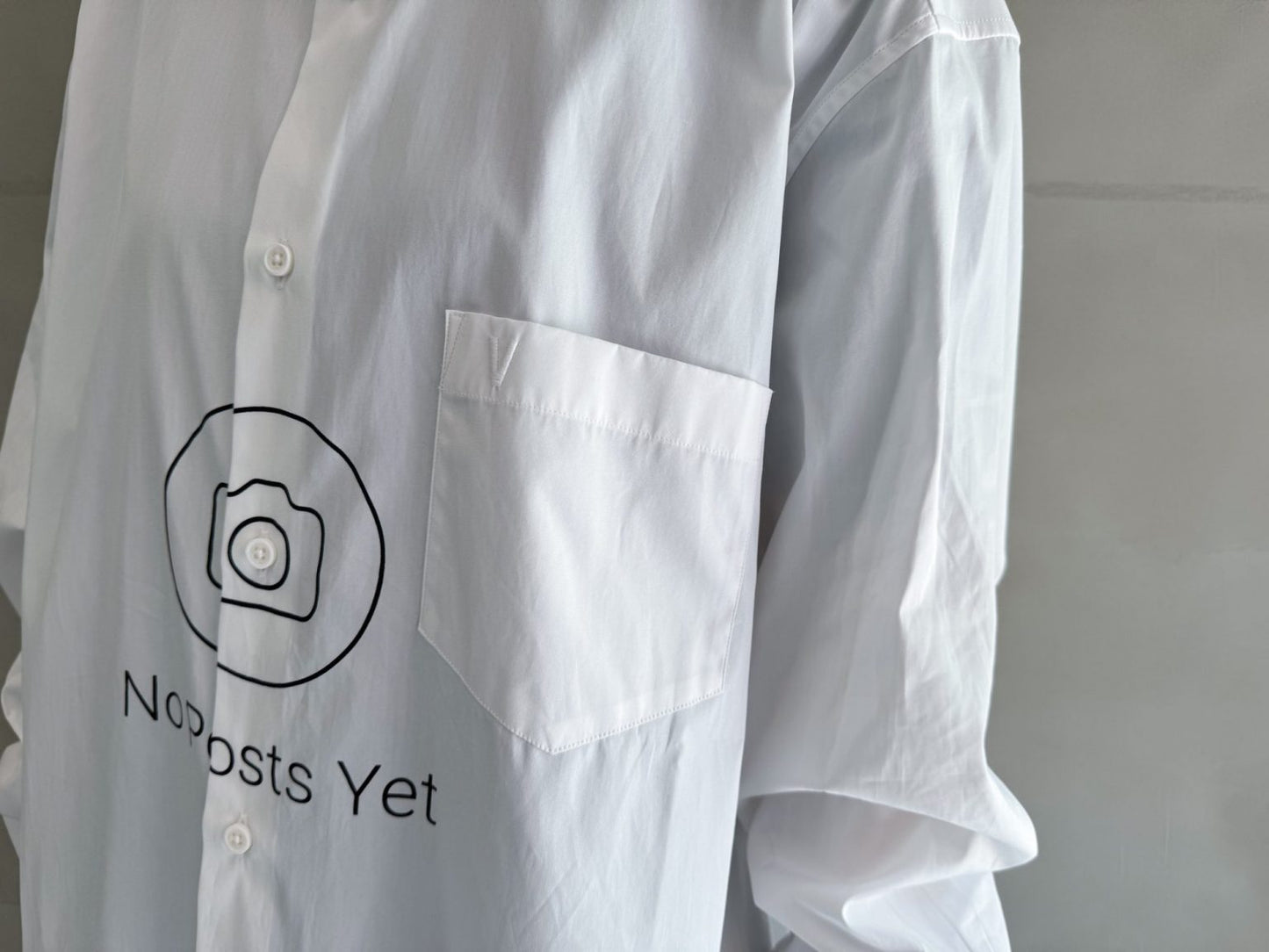 NO POSTS CLASSIC SHIRT【25SS】