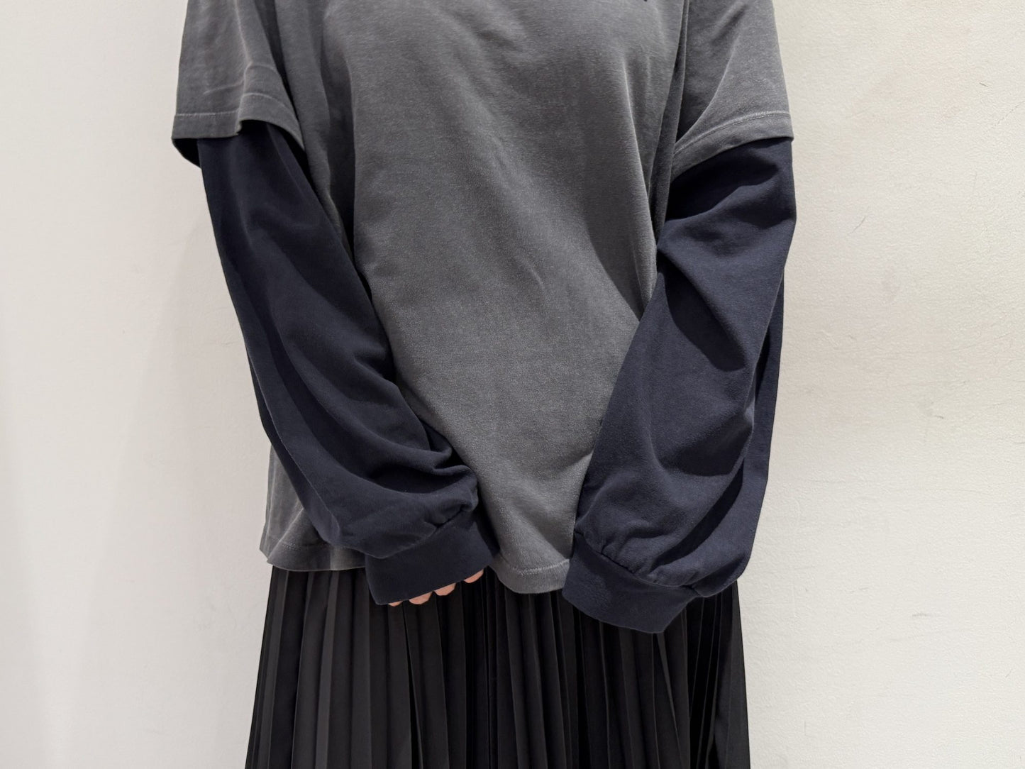 レイヤードロングスリーブTシャツ【25AW】