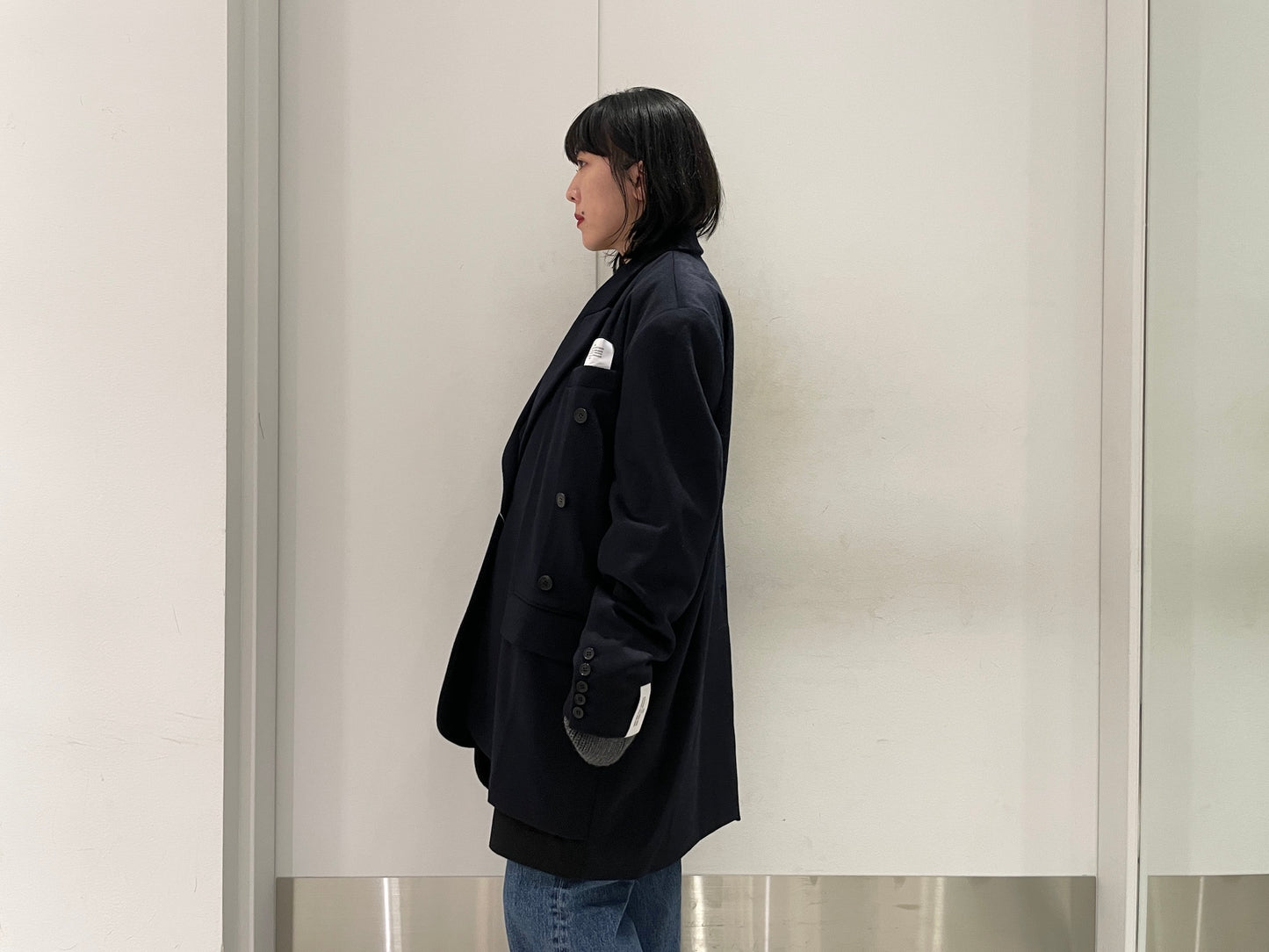 DOUBLE LAYERS TAILORED COAT【23AW】
