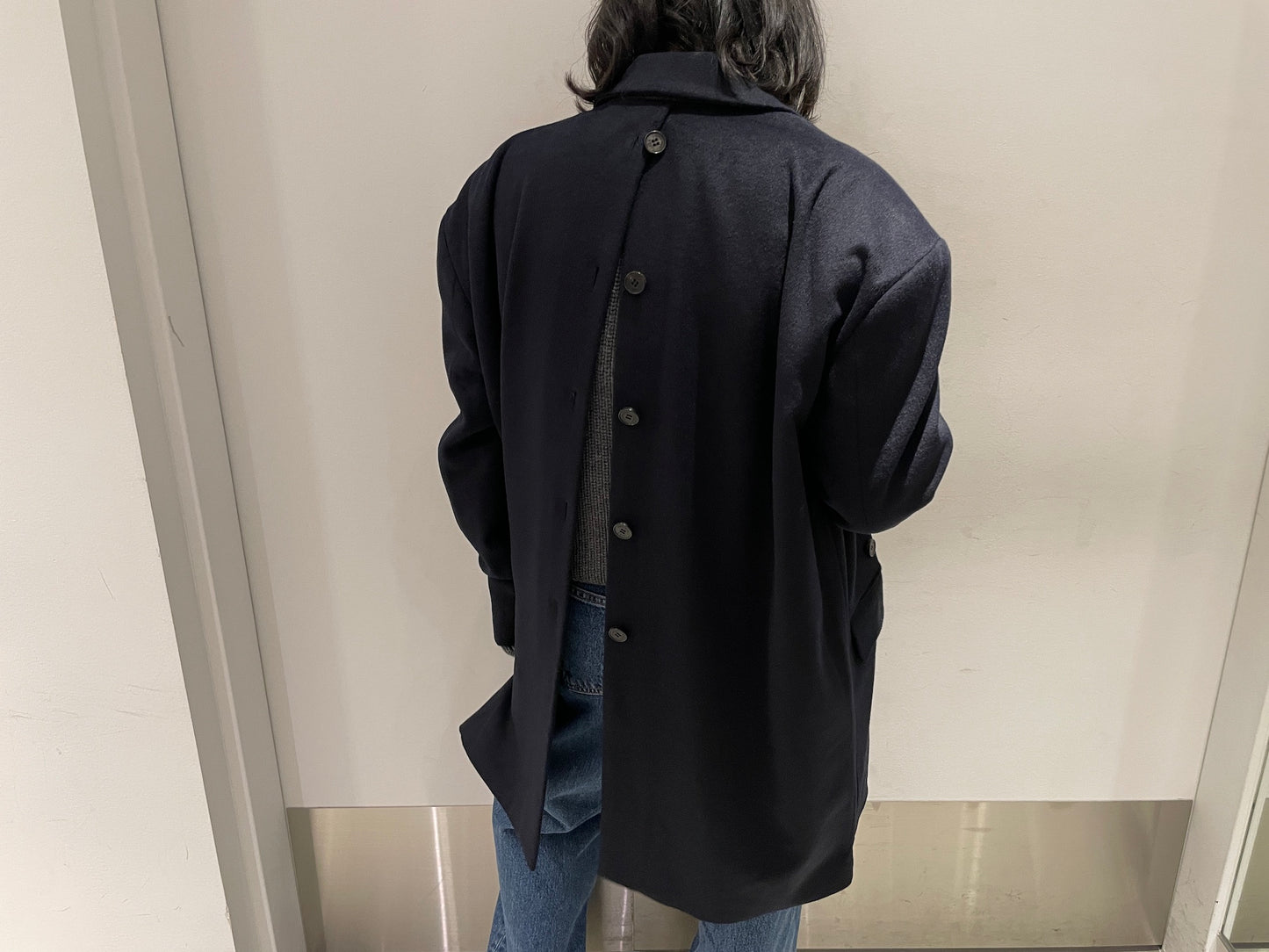 DOUBLE LAYERS TAILORED COAT【23AW】