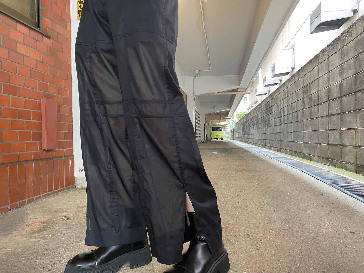 JIL SANDER / シースルートラウザーズ