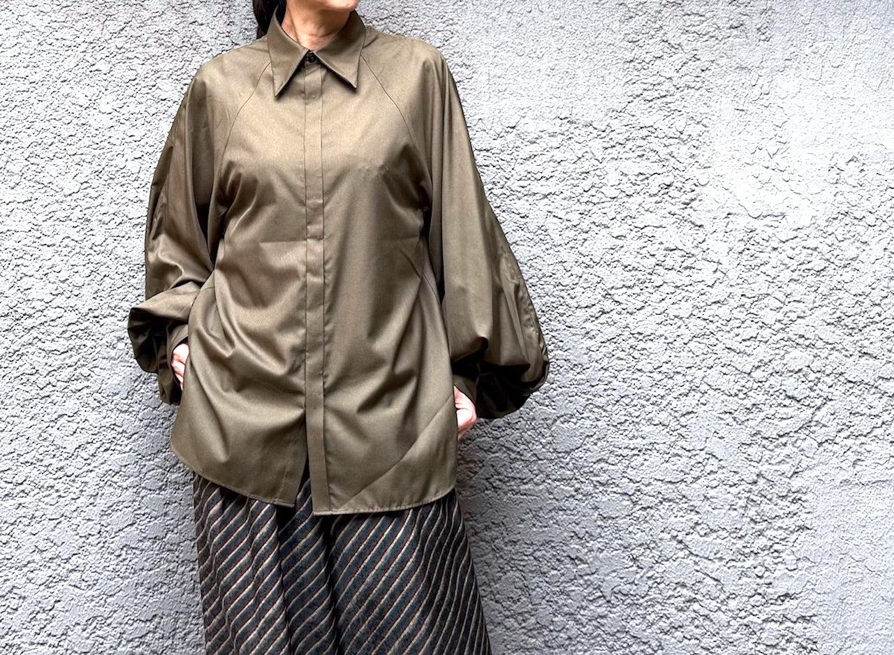 DIFFERENCE GATHER SHIRT【25AW】
