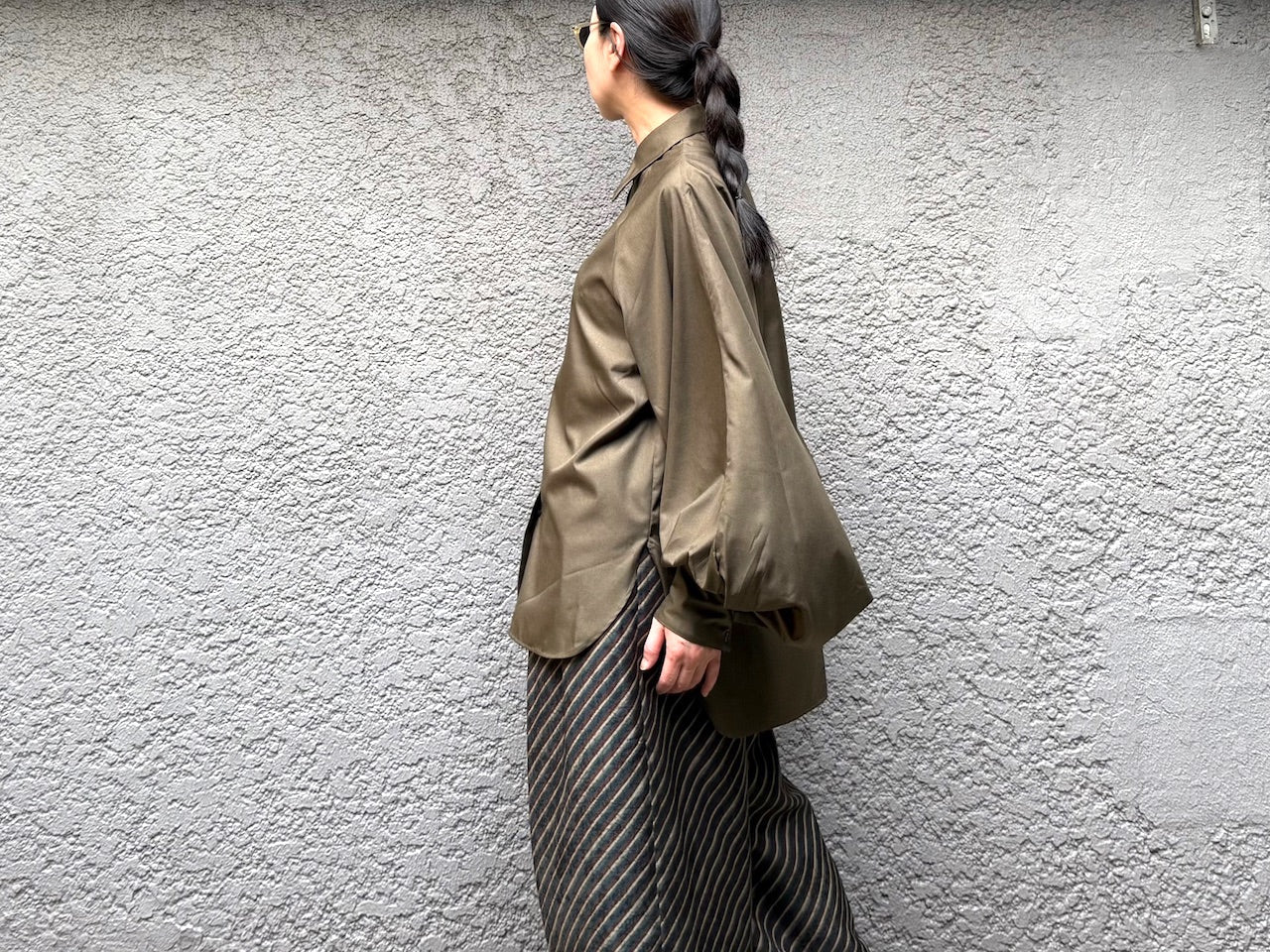 DIFFERENCE GATHER SHIRT【25AW】